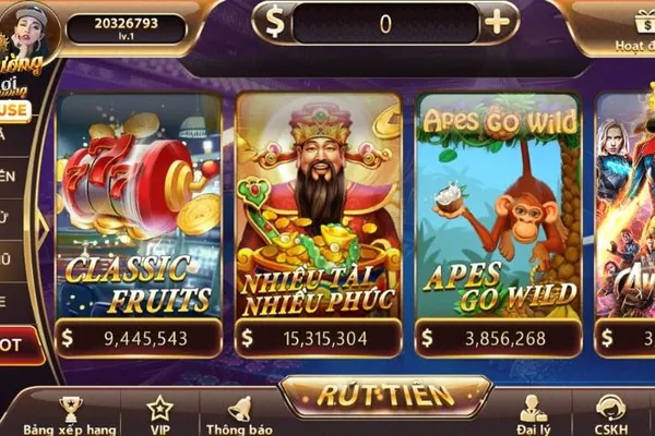 Anh Minh thắng lớn tại trò chơi Slot của 69vin