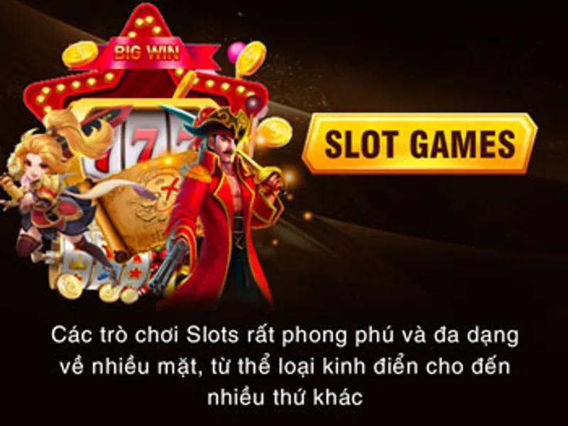 3D Slots với đồ họa sống động