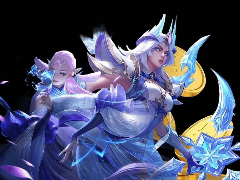 Các nhân vật Esport từ nhiều trò chơi khác nhau, tượng trưng cho sự đa dạng cá cược tại 69vin